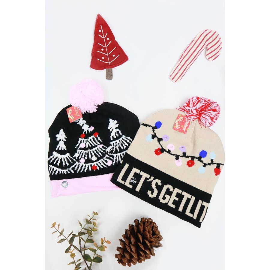 Light up Christmas Beanie