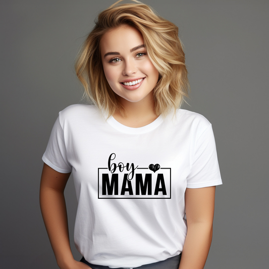 Boy Mama - Boy Mom - Mom T-Shirt