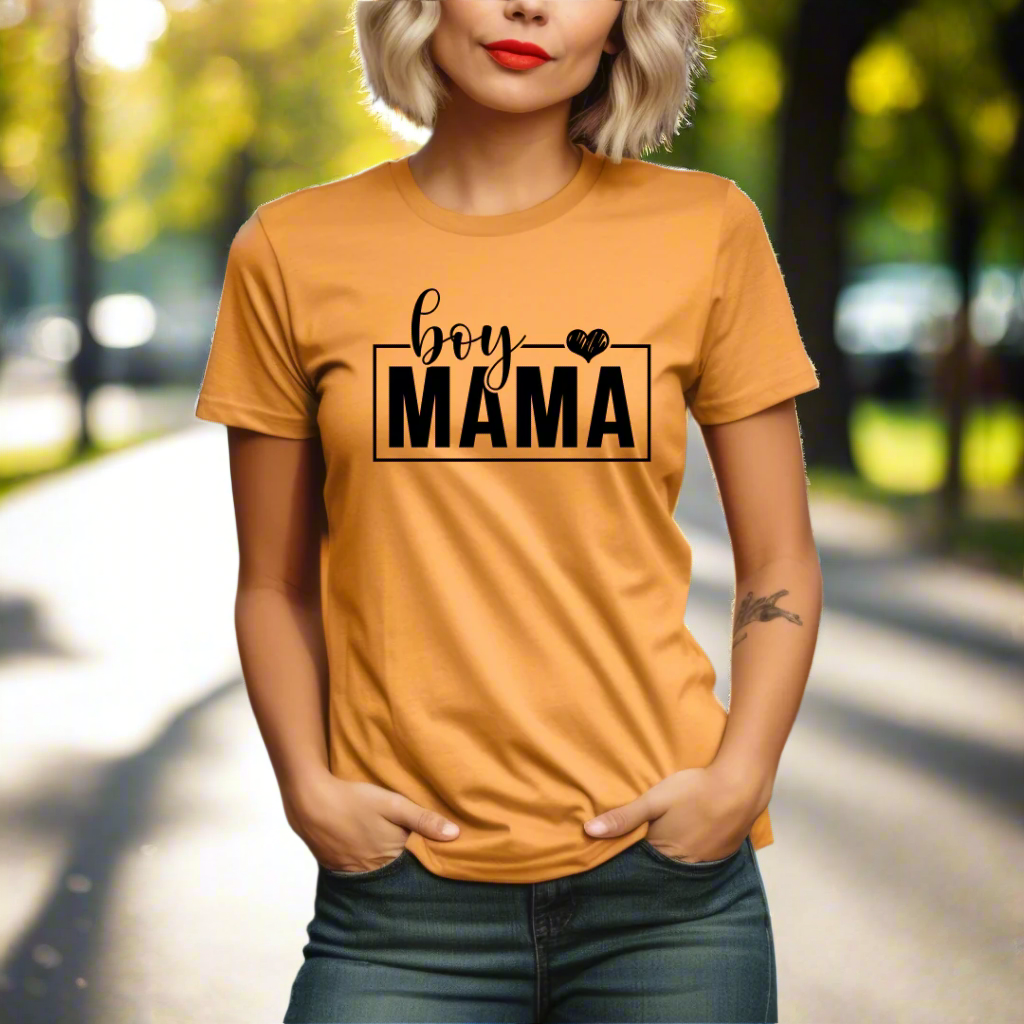 Boy Mama - Boy Mom - Mom T-Shirt