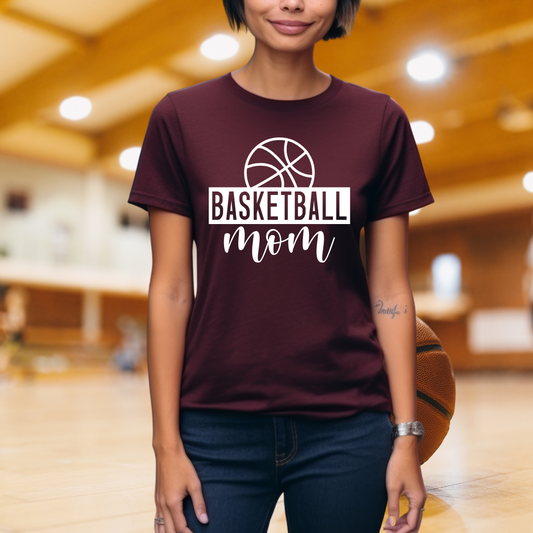 Basketball Mom - Mom T-Shirt