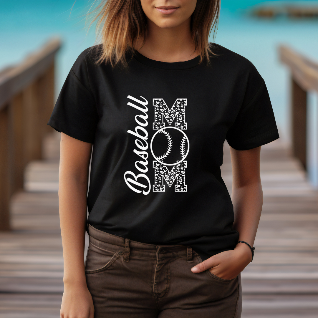 Baseball Mom - Baseball Tee - Mom T-Shirt