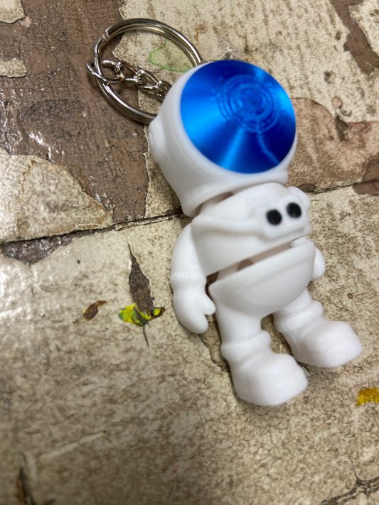 3D Printed Keychains-Astronaut