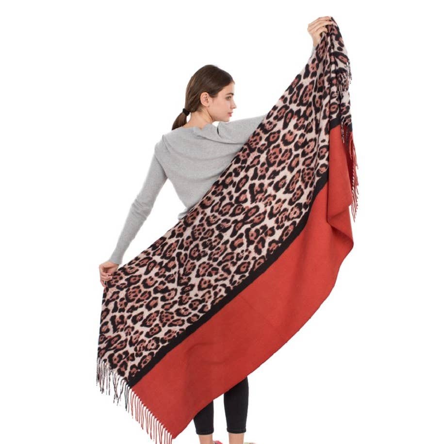 Leopard Printed Scarf