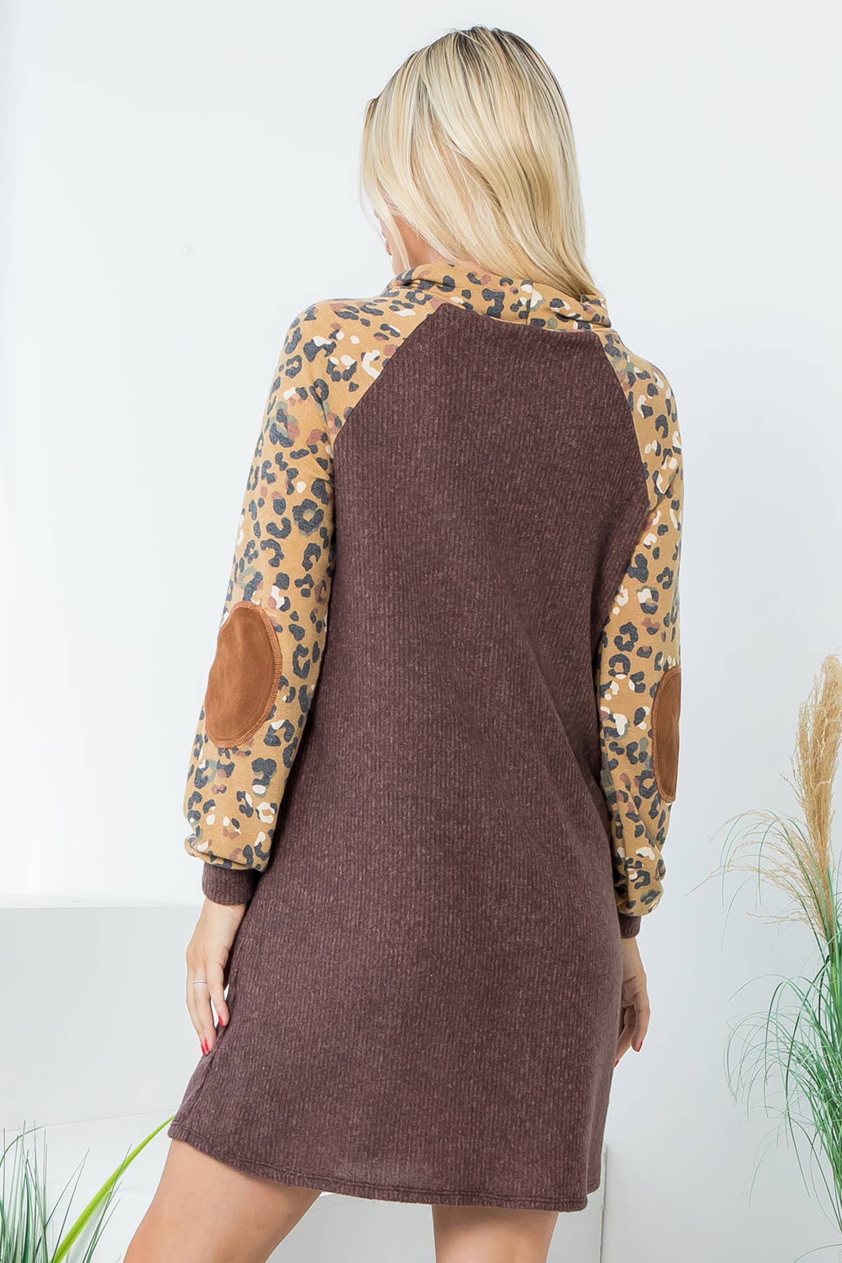 Leopard Long Sleeve Dress