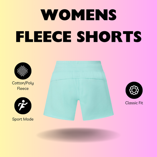 Womens Fleece Shorts
