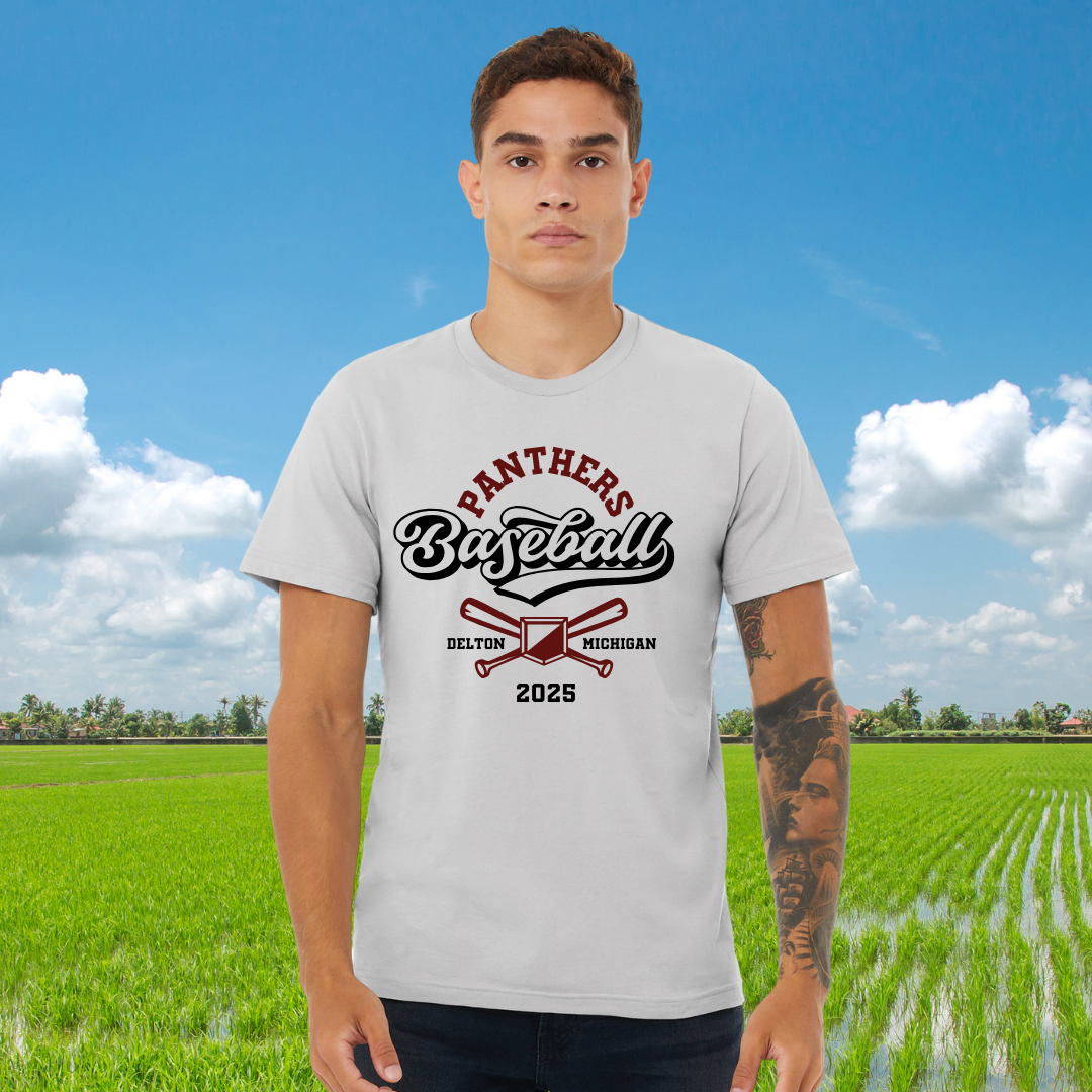 Panthers Baseball - Delton - Michigan - T-Shirt