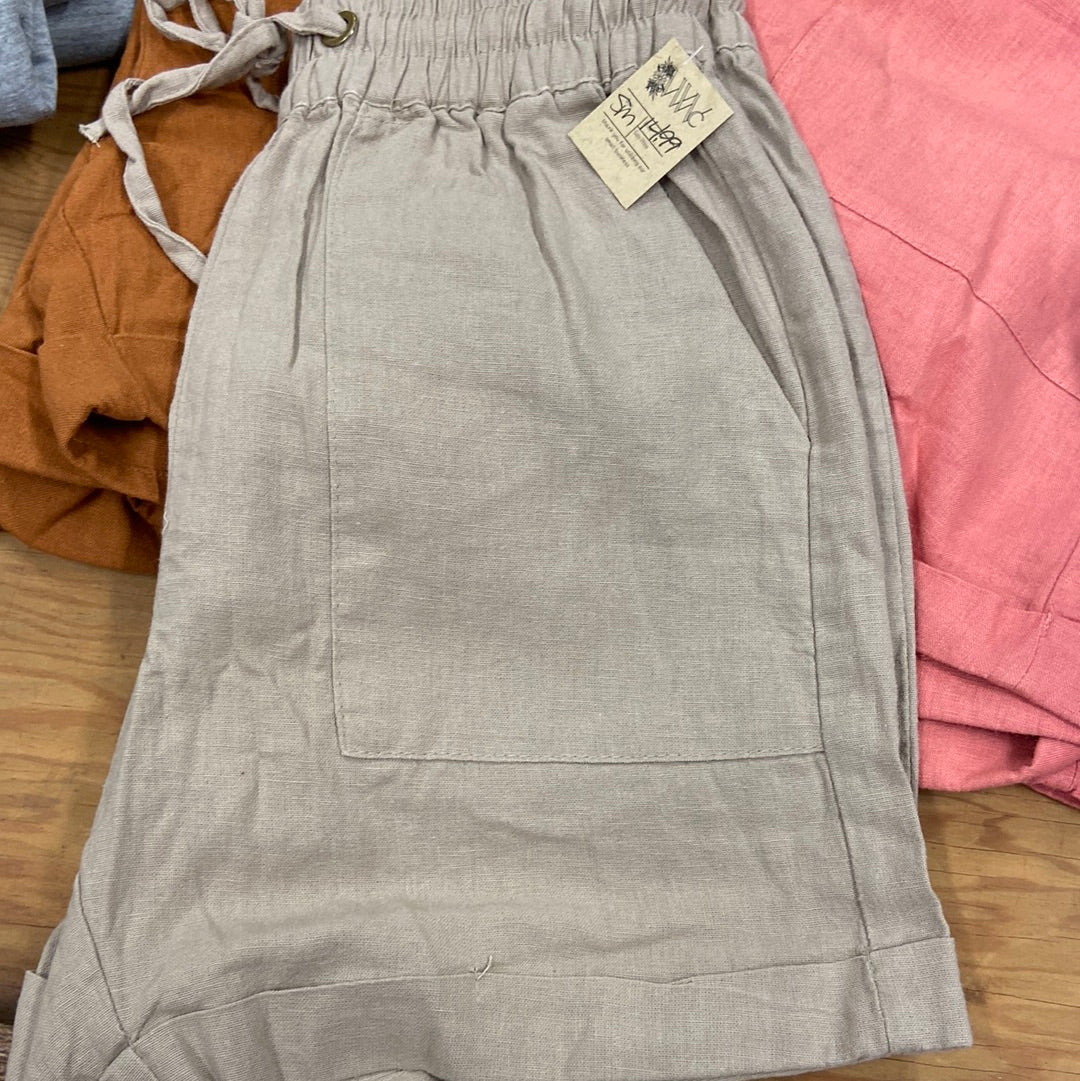 Zenana Linen Shorts - Great for Everyday Wear