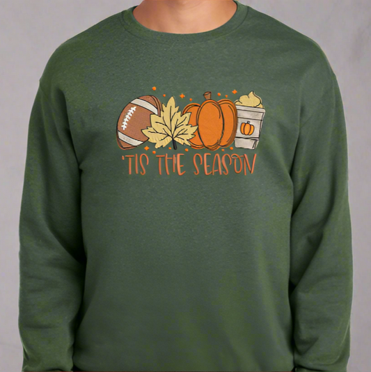 Tis The Season - Fall Time Crewneck Sweater