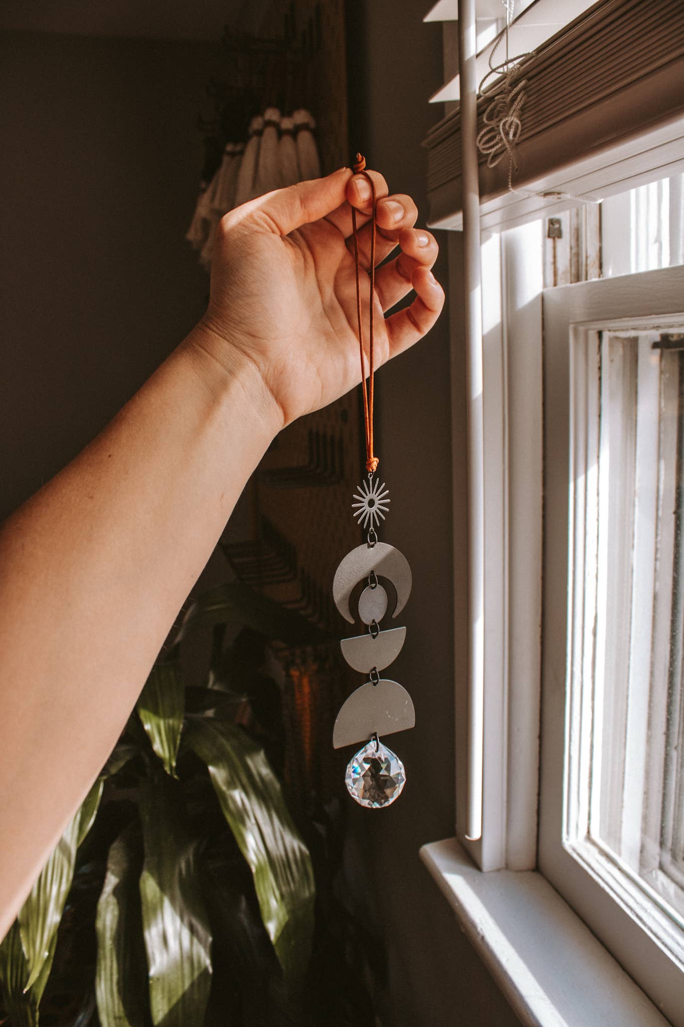 Black Metal Sun Catcher