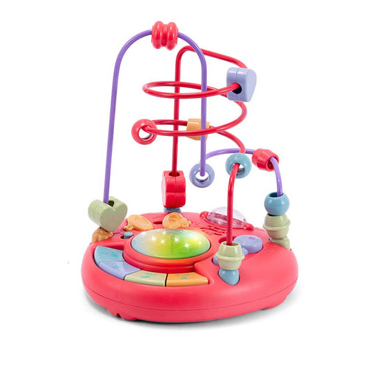 Bead Maze Toys Acoustooptic Toys Maze Circle Around Bead: Color-B / One Size