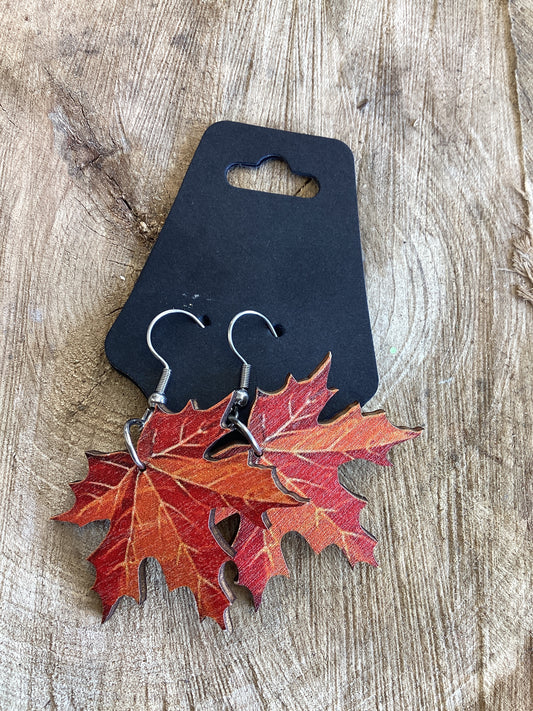 Fall Earrings - Leaves