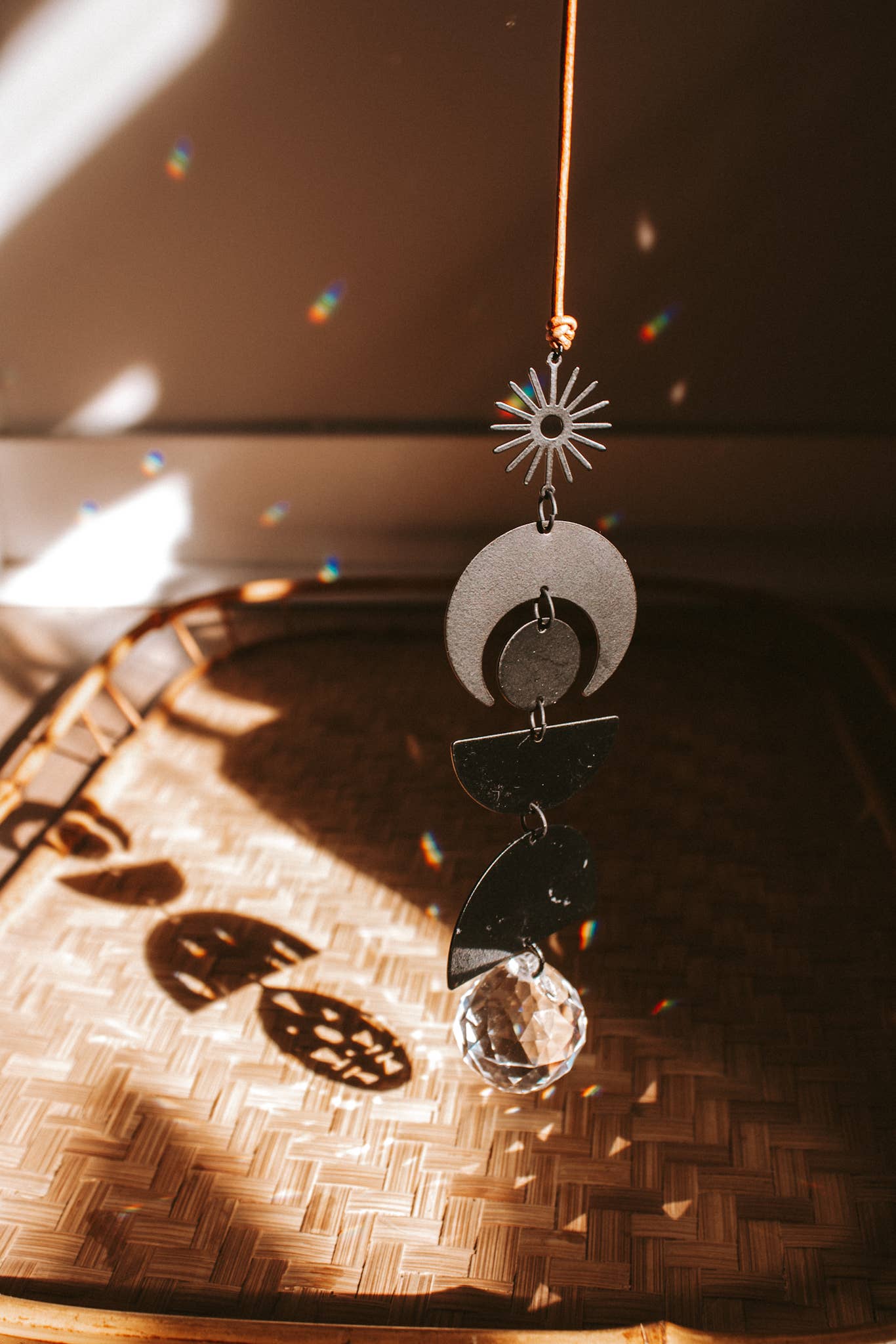 Black Metal Sun Catcher