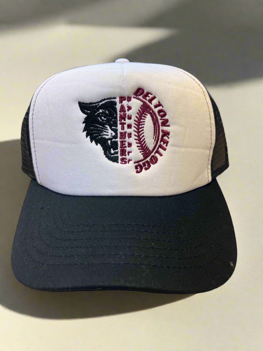 Delton Kellogg Panthers Baseball Trucker Hat