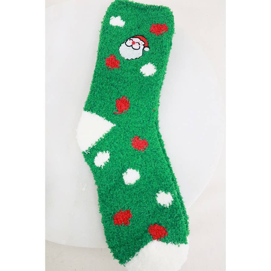 Christmas Plush Socks