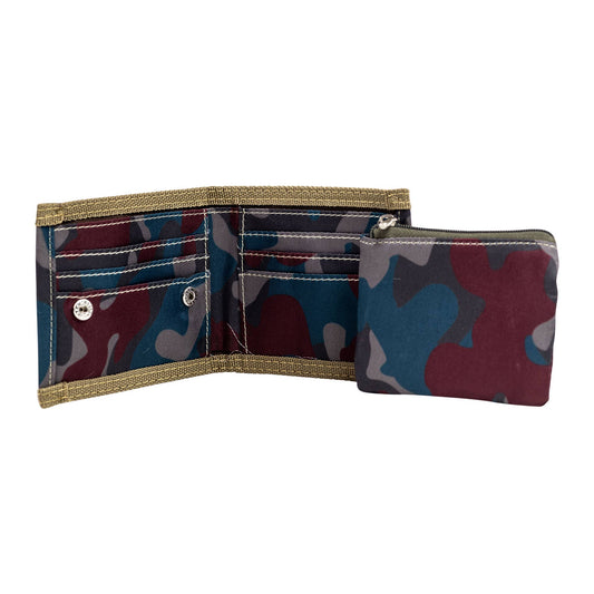 Men's Canvas Camo Wallet
