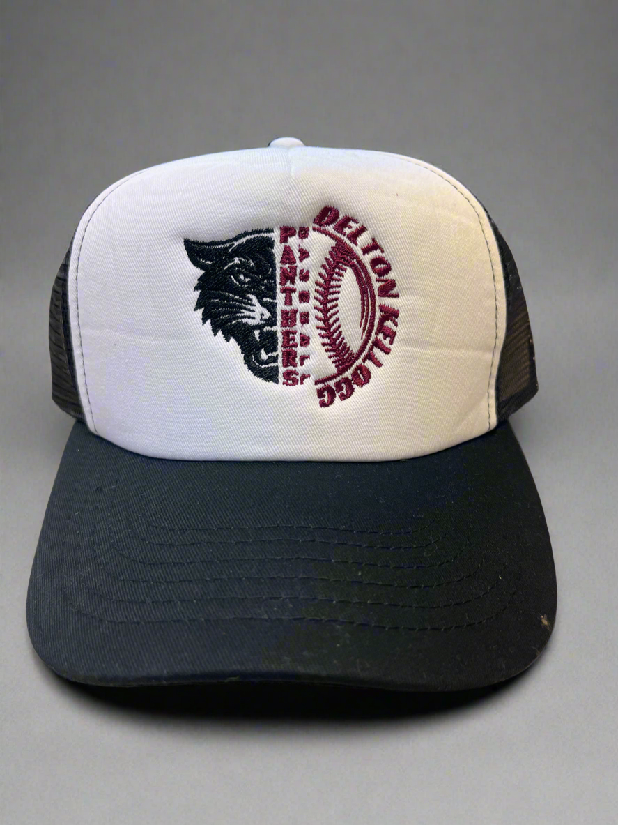 Delton Kellogg Panthers Baseball Trucker Hat