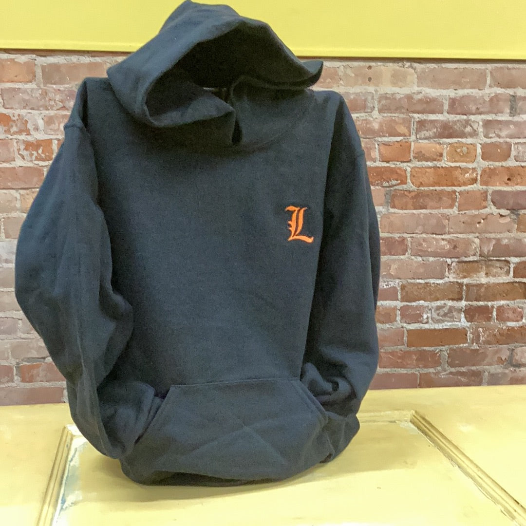 Youth Leslie Embroidered Hooded Sweatshirt