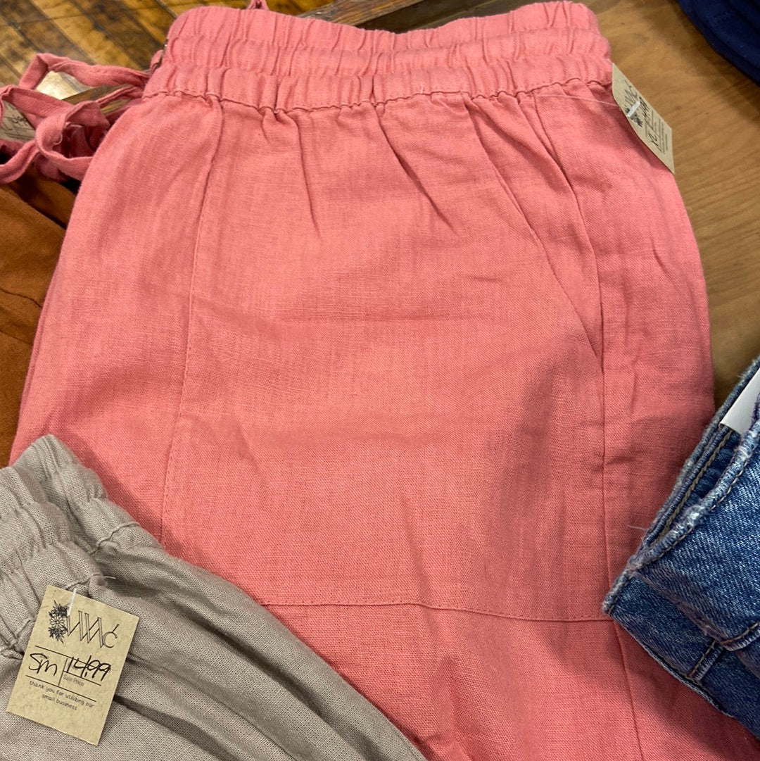 Zenana Linen Shorts - Great for Everyday Wear