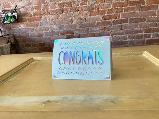 Congrats Card - Congratulations - Grad Card
