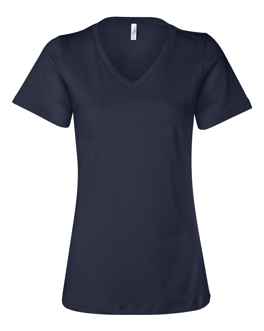 Camiseta de mujer con cuello en V