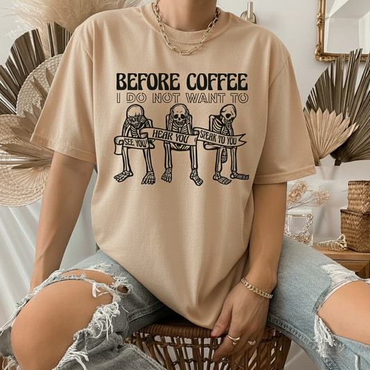 Camiseta Antes del Café