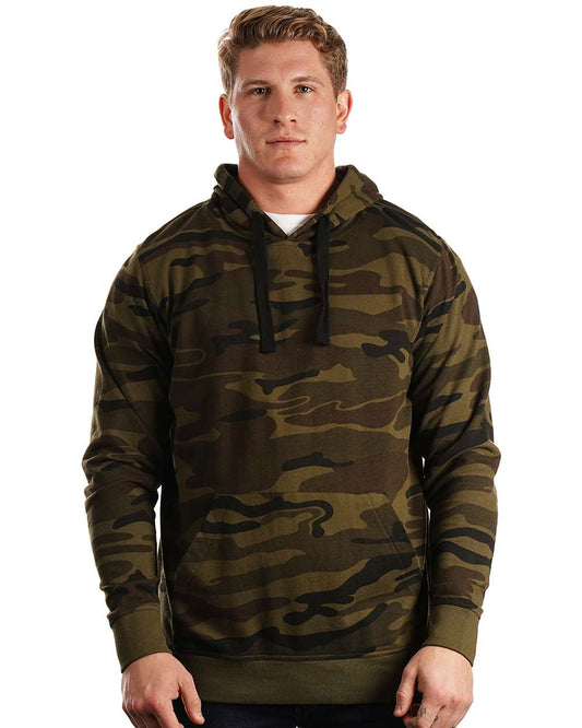 Men's Camo Hooded Sweatshirt