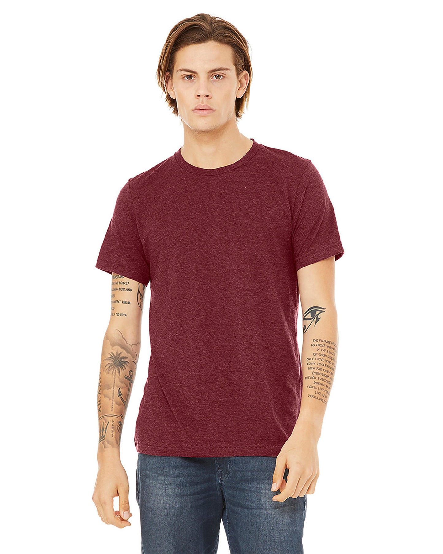 Camiseta Bella Canvas de triple mezcla