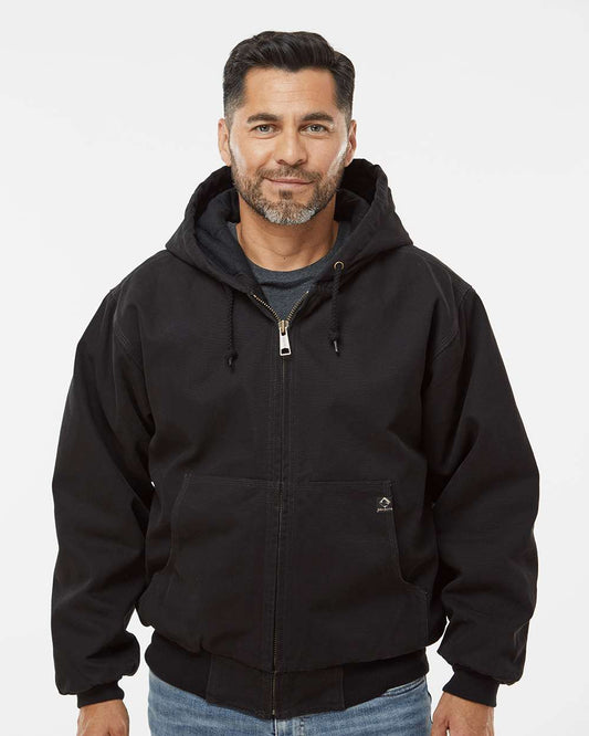DRI DUCK Cheyenne Boulder Cloth™ Hooded Jacket with Tricot Quilt Lining