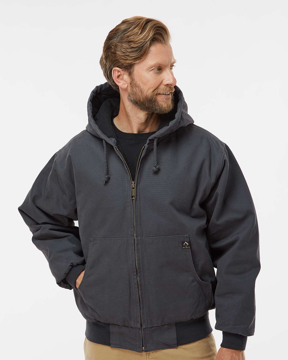 DRI DUCK Cheyenne Boulder Cloth™ Hooded Jacket with Tricot Quilt Lining