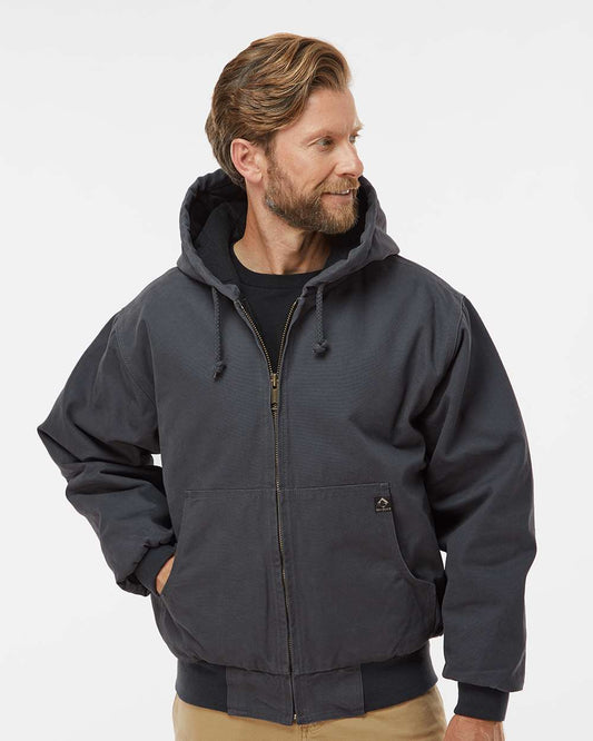 DRI DUCK Cheyenne Boulder Cloth™ Hooded Jacket with Tricot Quilt Lining