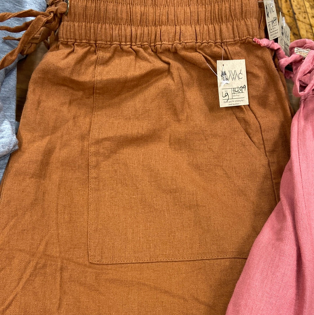 Zenana Linen Shorts - Great for Everyday Wear
