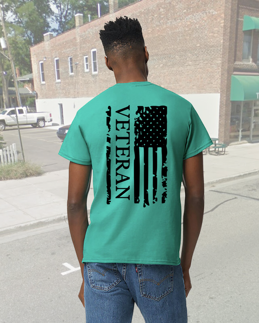 Veterans Shirt with Pocket Logo