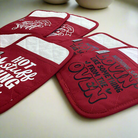 Nothing Says Lovin' Like Something From the Oven- Kitchen Silicone Pot Holder