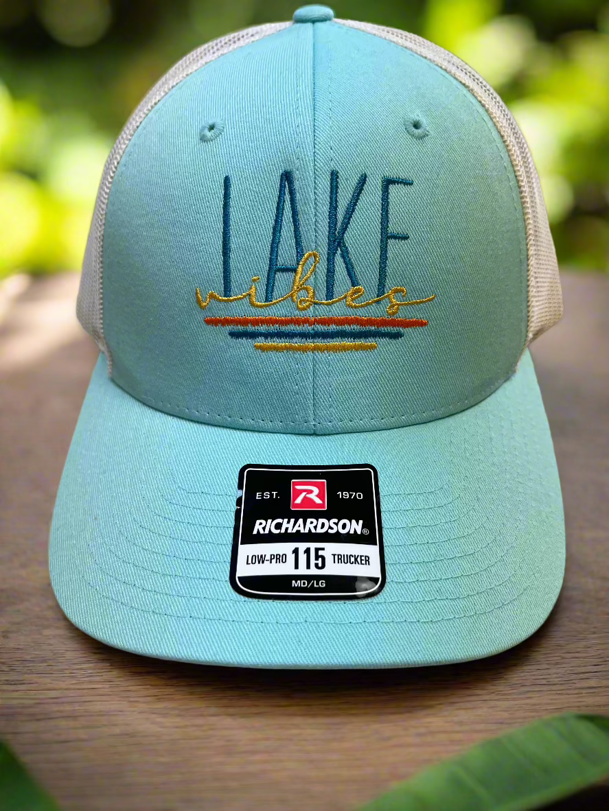Lake Vibes - Low Profile - Richardson 112 Trucker Hat