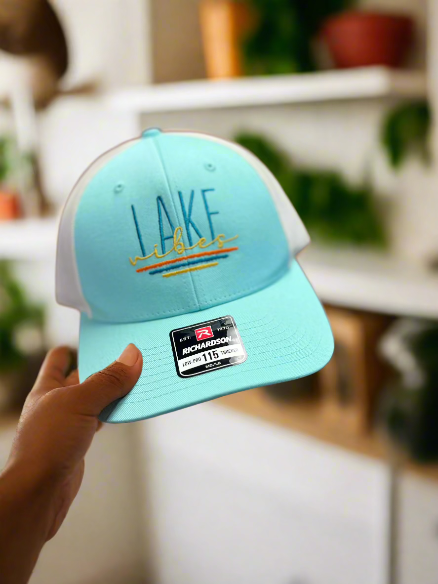Lake Vibes - Low Profile - Richardson 112 Trucker Hat