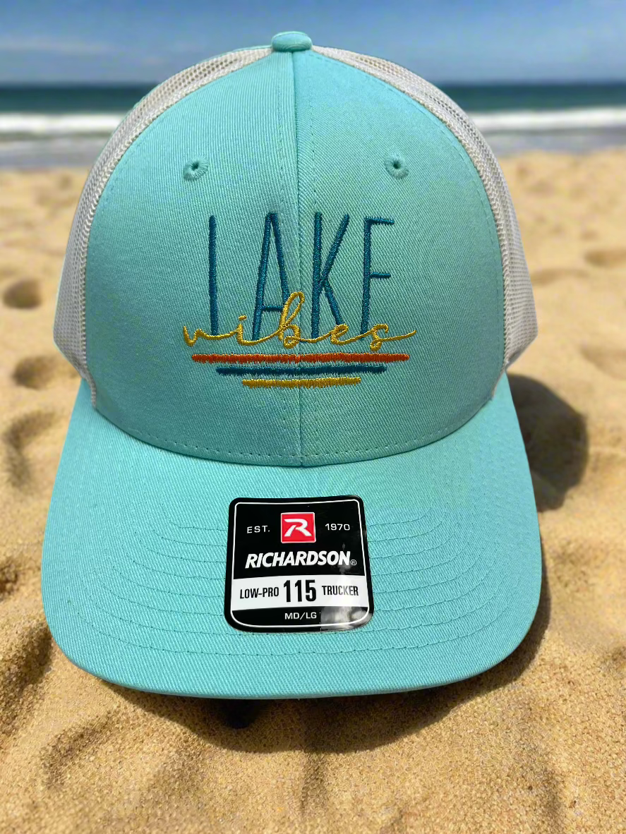Lake Vibes - Low Profile - Richardson 112 Trucker Hat