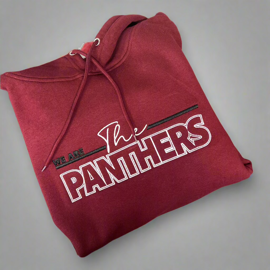 We Are The Panther - Embroidered - Premium Hooded Sweatshirt