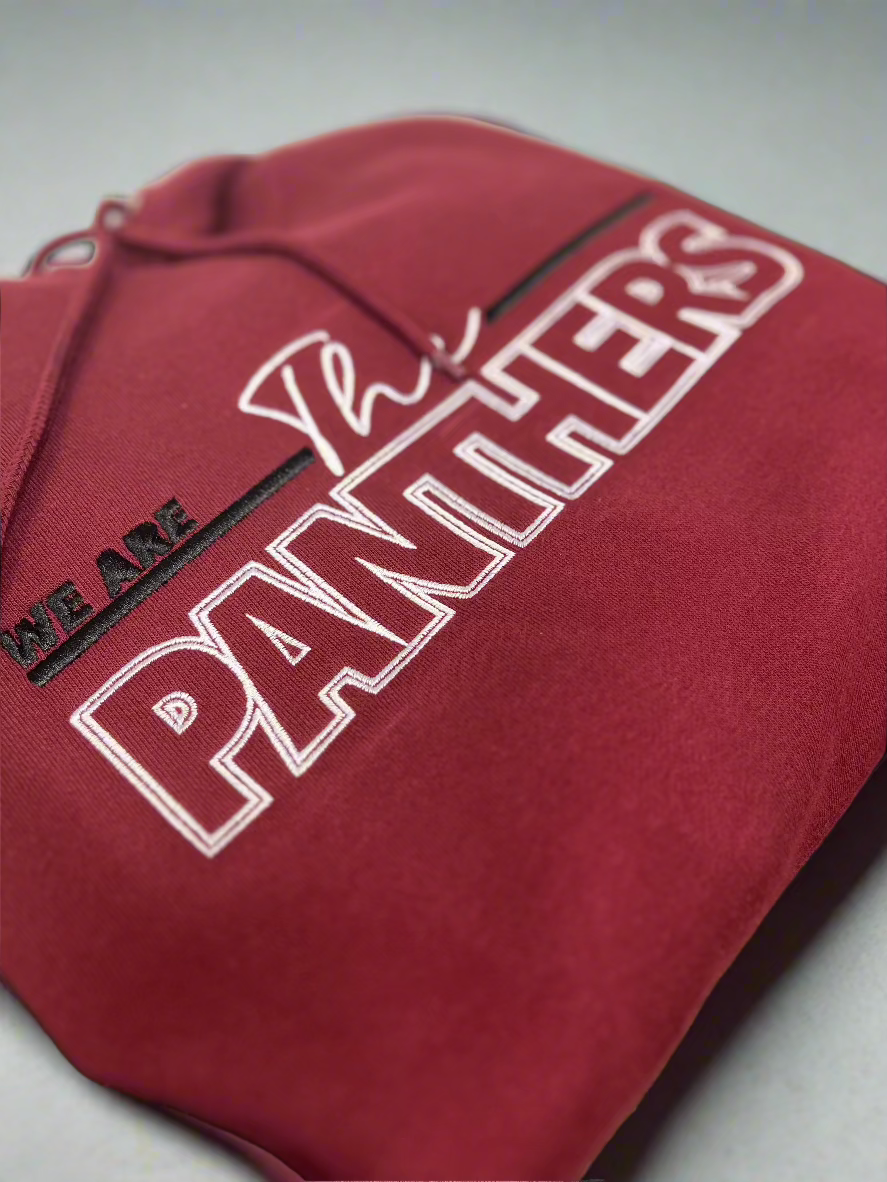 We Are The Panther - Embroidered - Premium Hooded Sweatshirt