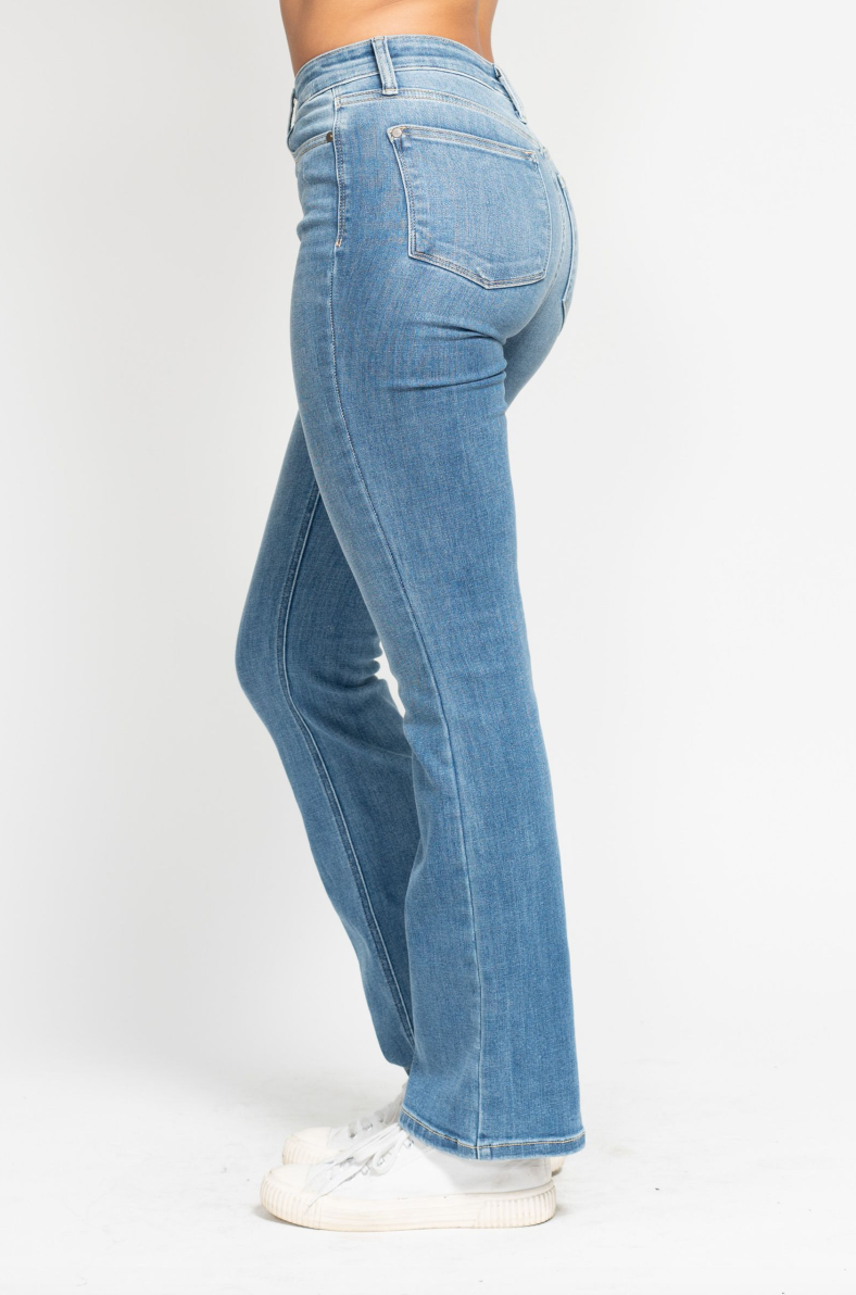 JUDY BLUE - High Waisted - Classic - Contrast Wash Bootcut