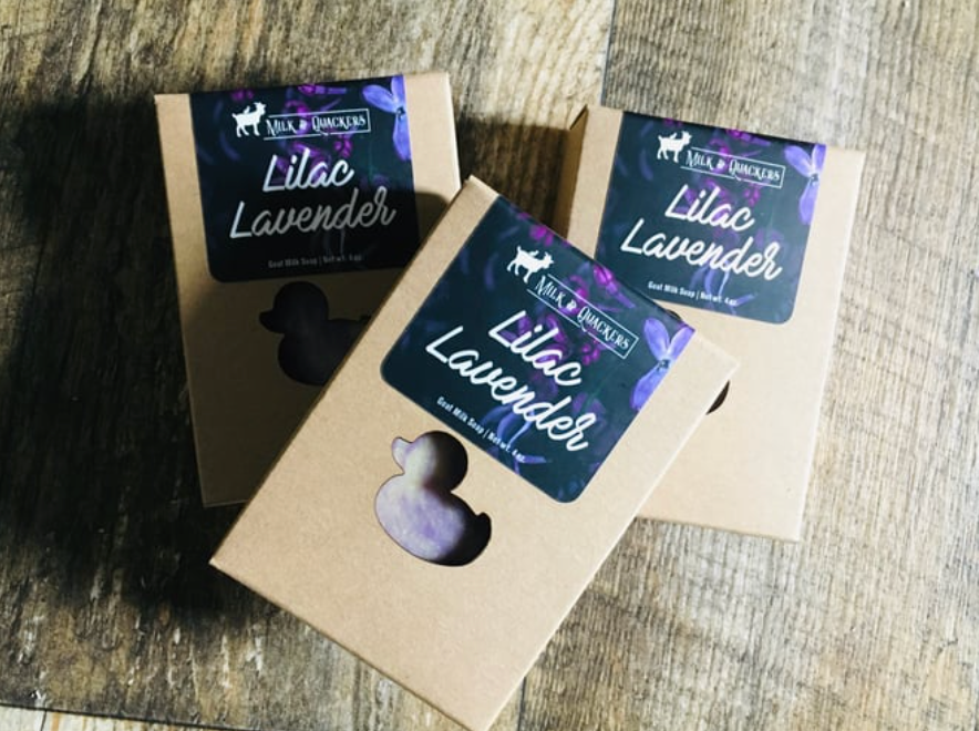 Lilac Lavender Bar Soap - Goat Milk