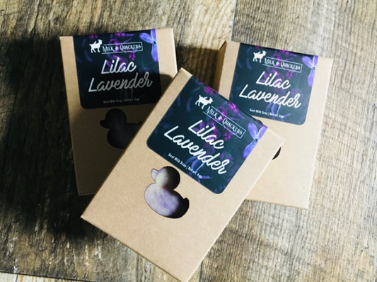 Lilac Lavender Bar Soap - Goat Milk