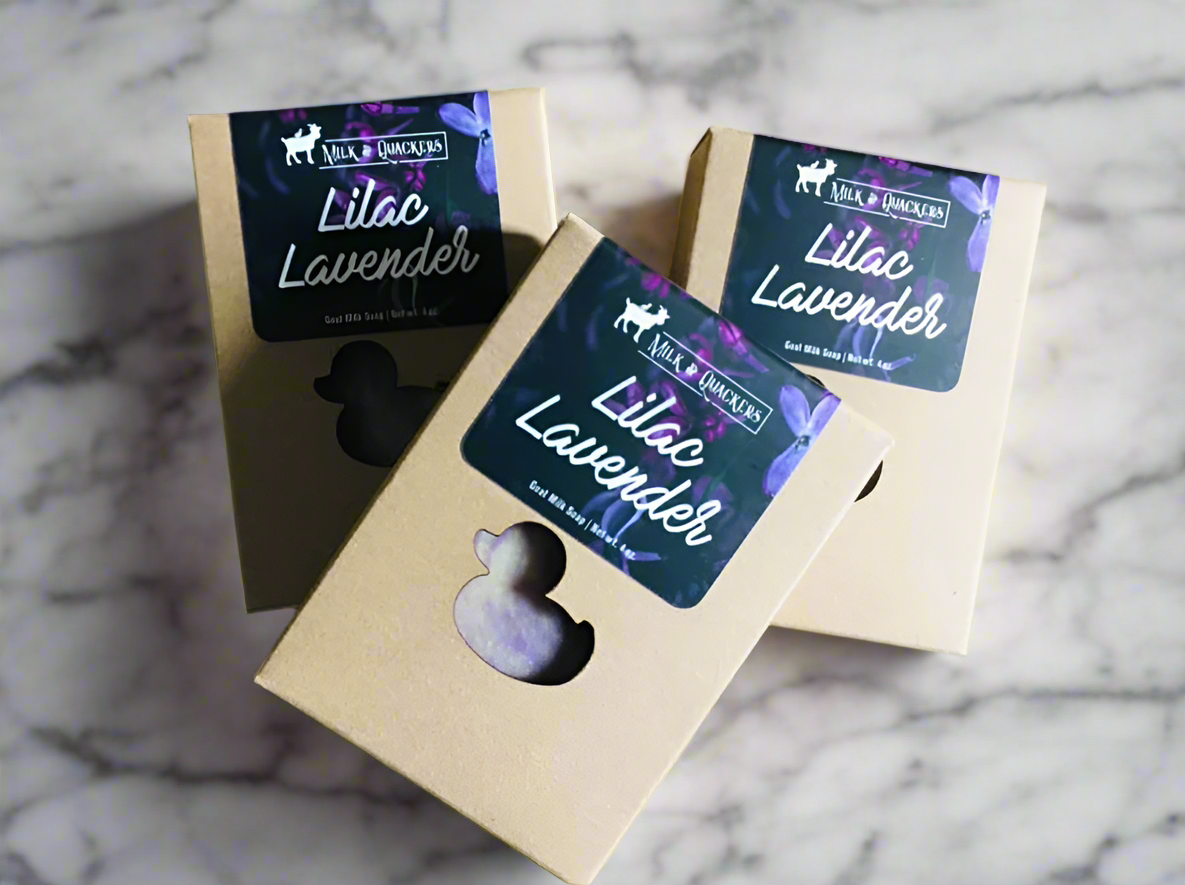 Lilac Lavender Bar Soap - Goat Milk