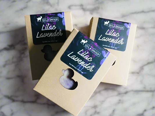 Lilac Lavender Bar Soap - Goat Milk