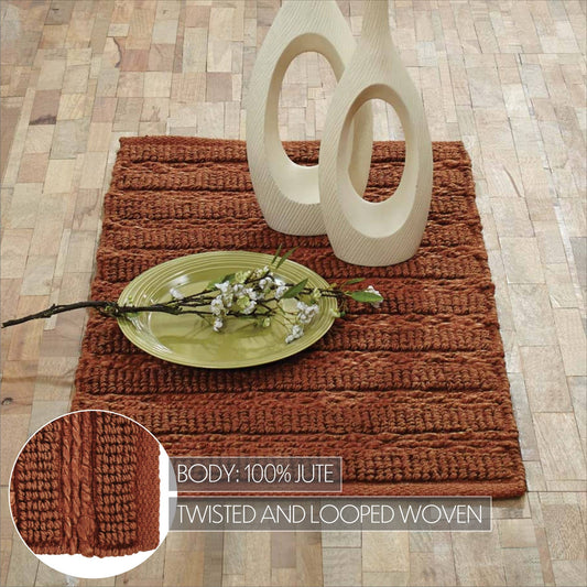 Laila Amber Jute Rug