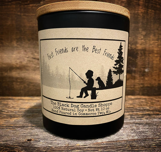 First Friends are the Best Friends Candle