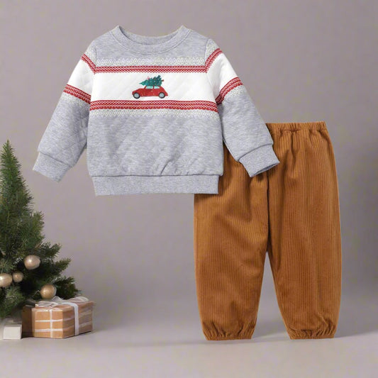 2pcs Baby Boy Christmas Set