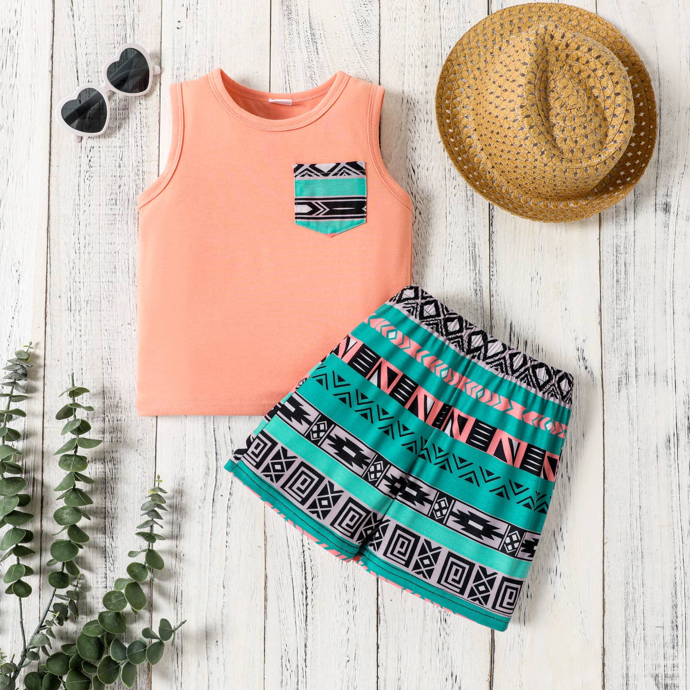 Conjunto de aventuras de verano para niños