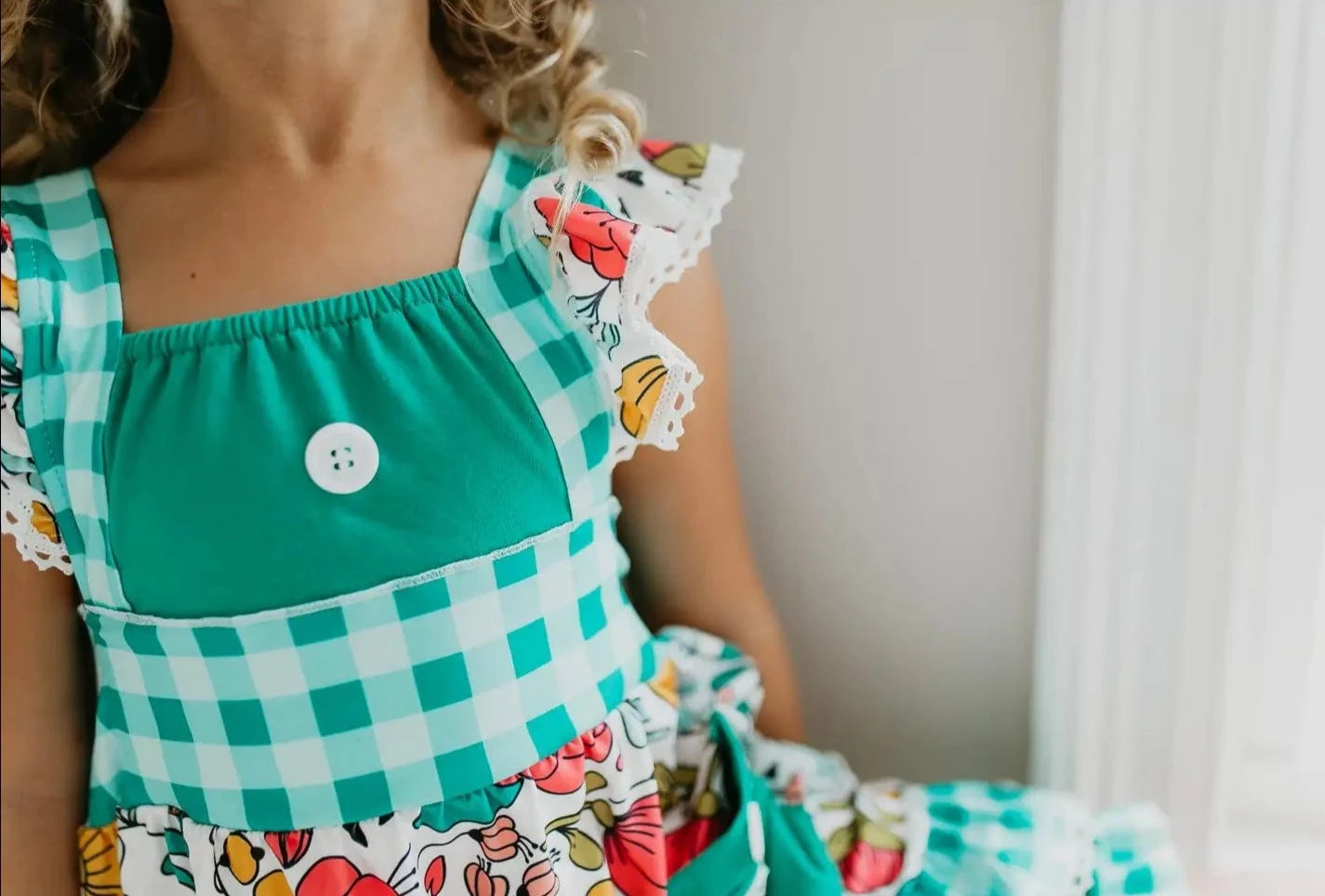Summer Floral Set - Girls Summer Outfit