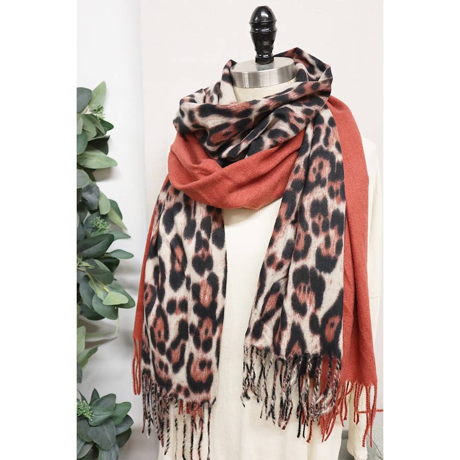 Leopard Printed Scarf