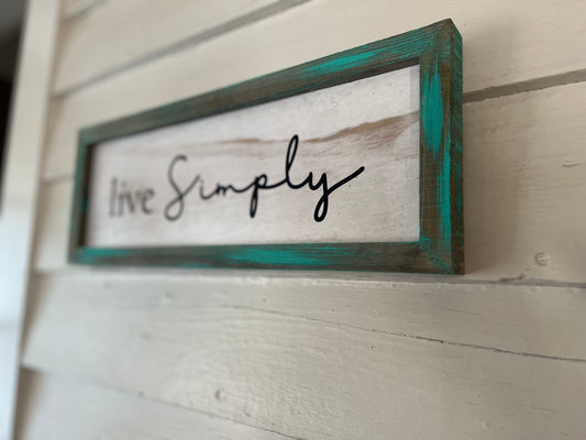Live Simply